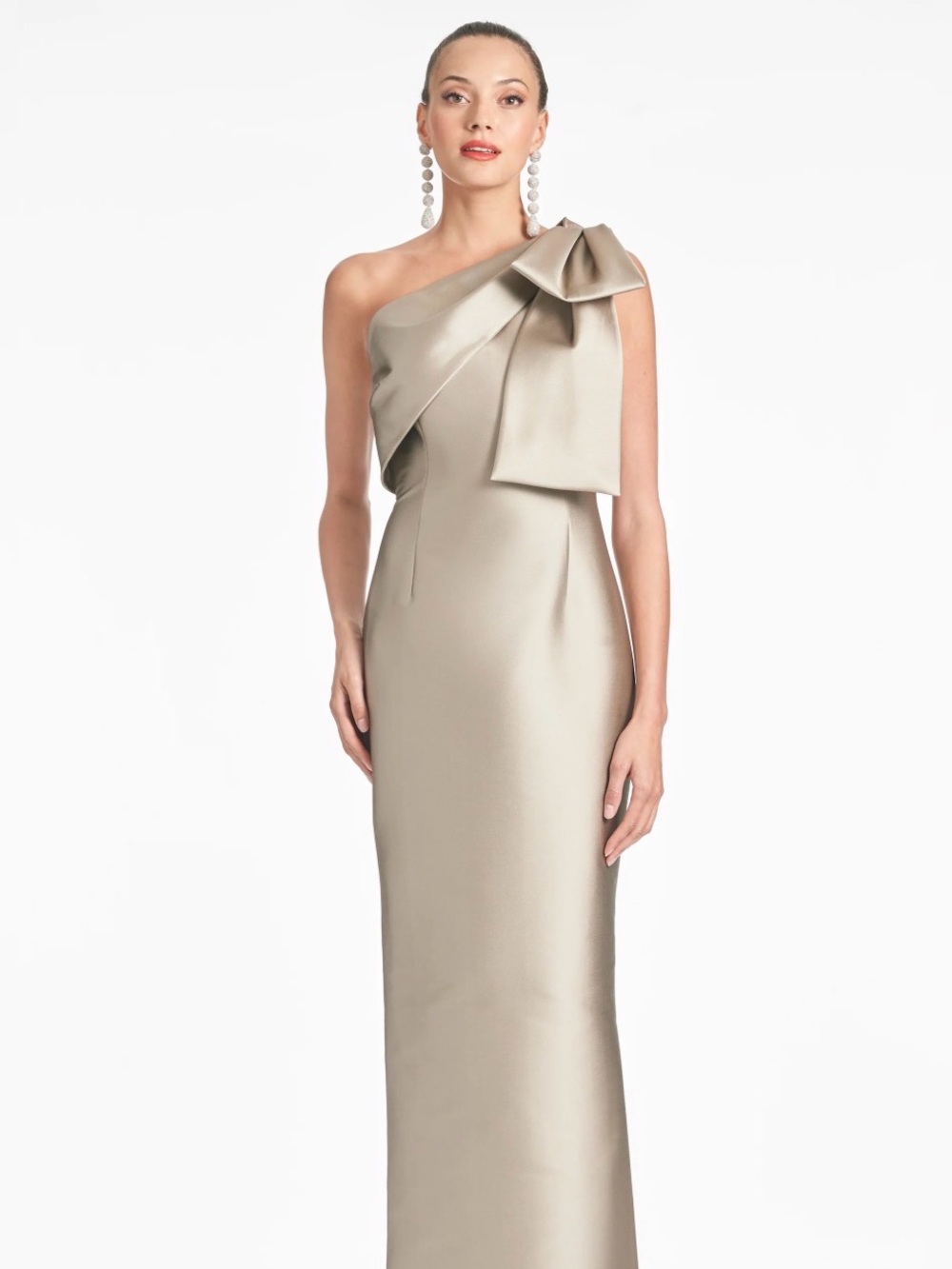 Sachin + Babi Bonnie Gown Pewter Size 4 NWOT - Picture 4 of 10